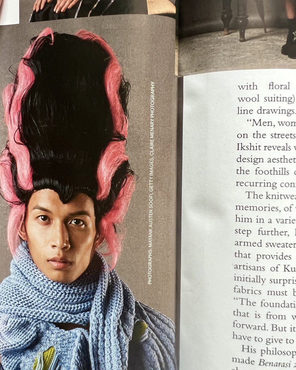 boraamlanjyoti's tweet photo. I spotted my work, but someone’s else name on credit on @BazaarIndia February 2023 issue 🥹🥲🫠

#harpersbazaar #bazaarindia #harpersbazaarindia https://t.co/Uh5BFuPWlX