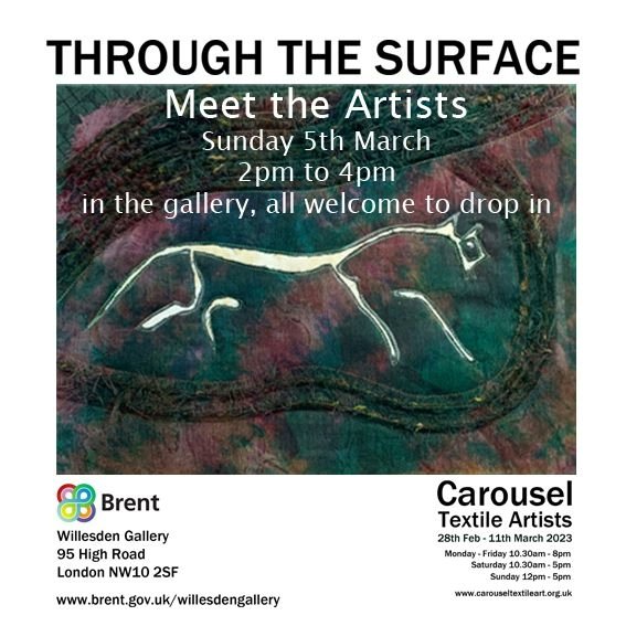Carousel Textile Art tweet media