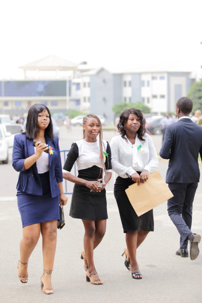 upsaccra's tweet photo. Arrival of freshers for the big day.

#UPSA #Matriculation2023 #WeLoveUPSA https://t.co/SGIStB1ehj