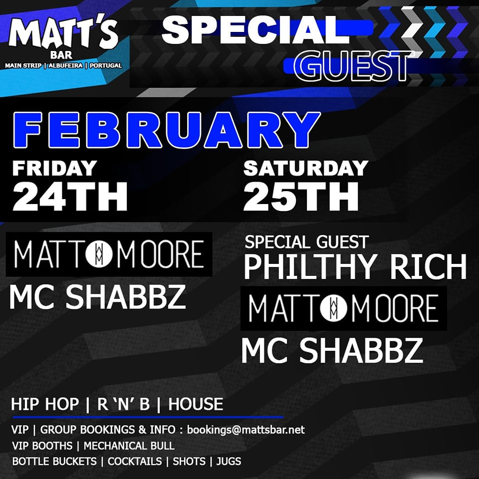 TheKingofKlubbs's tweet photo. Things starting to Kick off on the Albufeira Strip @MattsBarAlbufeira Catch @DJPhilthyRich K♣️with #MattMoore #MCShabbz playing #housemusic #hiphop #TechHouse #DrumBass #Funk #garage 
Friday 24/2, Saturday 25/2 (8pm-Late) Get on it! https://t.co/LlyTv1lpos