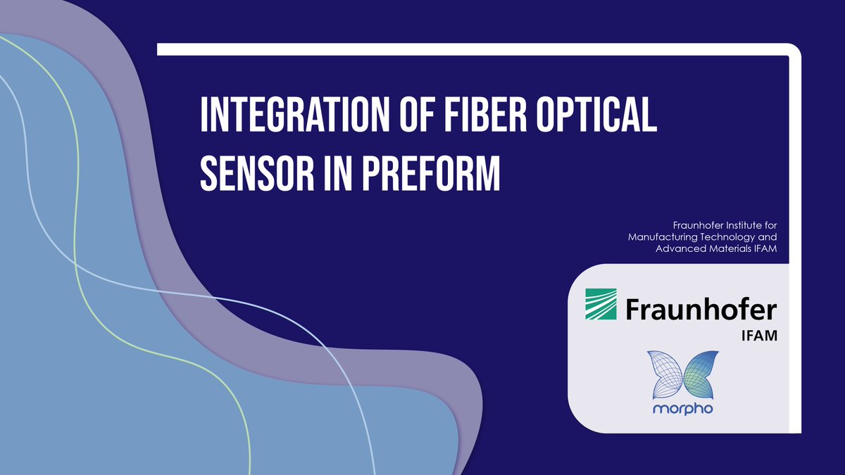 MorphoH2020's tweet photo. #MorphoH2020
This video perfectly illustrates how @FraunhoferIFAM integrates a fiber optical sensor into a #preform.
Curious about it? Check it out!
https://t.co/0mRfP7frwN 
#FiberOptical #FiberOpticalSensor #Sensors #Aircraft https://t.co/gwJEZJJniY