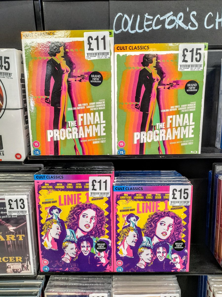 FoppCovent's tweet photo. ⚡NEW THIS WEEK AT FOPP⚡

#FinalProgramme #Linie1
@StudiocanalUK 

#FoppCovent #GetToFopp #Fopp https://t.co/ebq33rEqsD