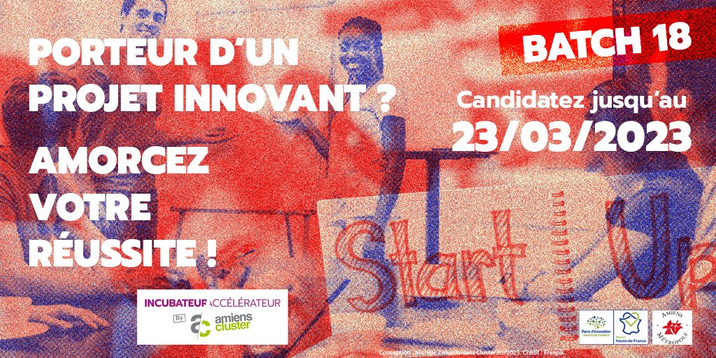 Le prochain comité de sélection aura lieu fin mars, tentez votre chance ! 💻 Candidatez en ligne : incubateuramienscluster.com/nous-rejoindre/