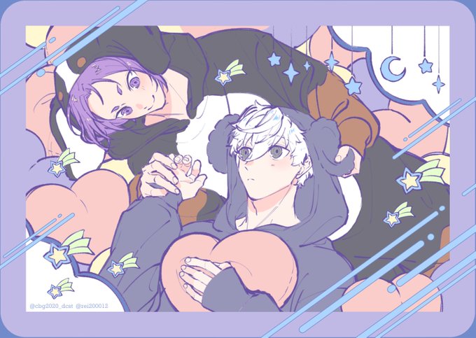 「枕 紫色の目」のTwitter画像/イラスト(人気順)｜4ページ目