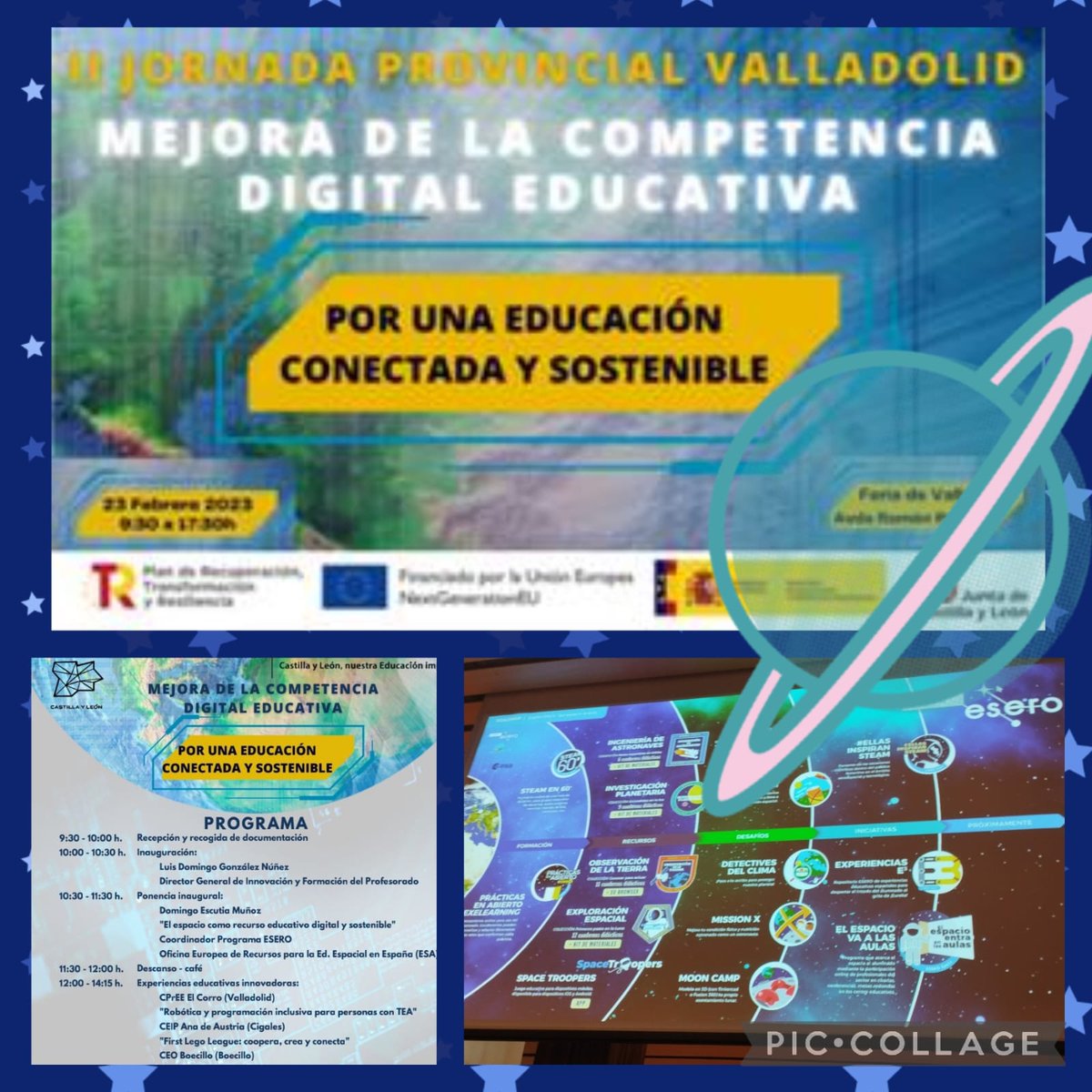 <a href="/DELIBESALDEAMAY/">CEIP Miguel Delibes</a> participa en la II Jornada #CompDigEdu_Va de <a href="/educacyl/">Educación JCyL</a> en <a href="/feriavalladolid/">Feria de Valladolid</a>  "Por una educación conectada y 
sostenible” Aprendiendo para llevar a las aulas 💻🚀 <a href="/cfievalladolid/">CFIE VALLADOLID</a> <a href="/CDE_Valladolid/">Mentores Tecnológicos VA</a> <a href="/crfptic/">CRFPTIC</a>
