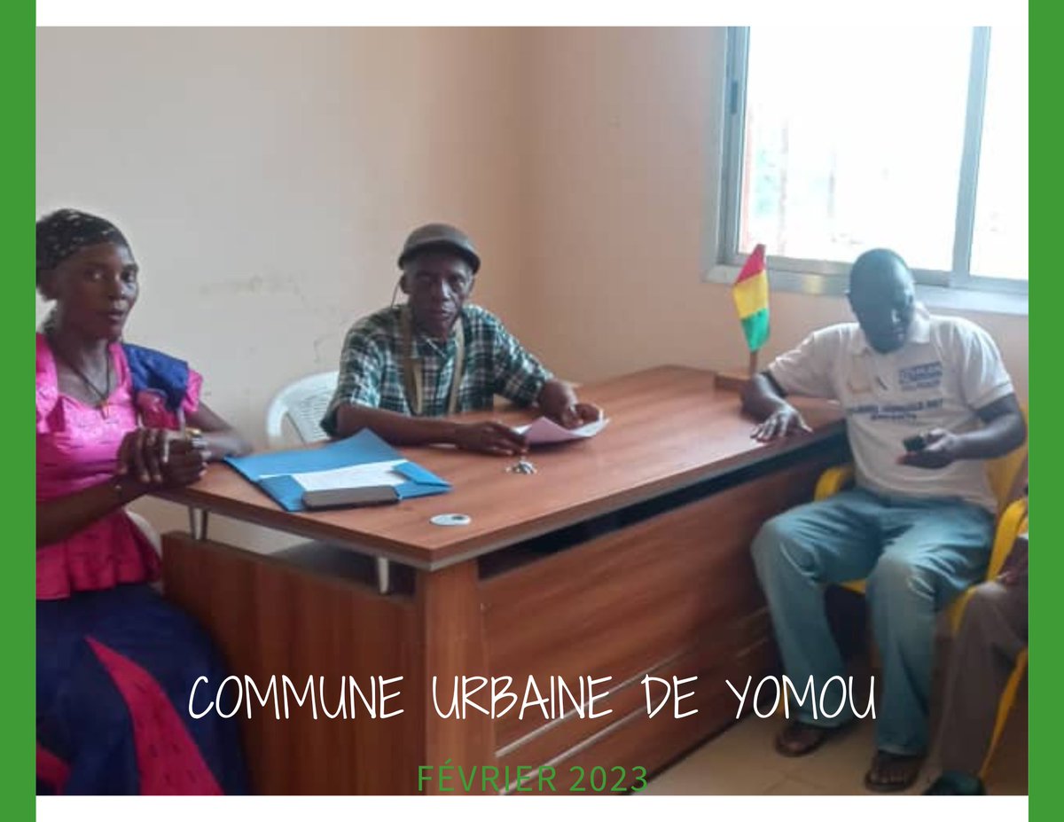 CenafodGuinee's tweet photo. Prise de contact avec les autorités locales des CU de Kankan, Mandiana, NZérékoré et Yomou dans le cadre du projet de Participation citoyenne à la promotion de la paix et la cohésion sociale pour une transition inclusive apaisée en Guinée. Financement @USAID #REWARDII #CREATIVE https://t.co/T4FMhlipyJ