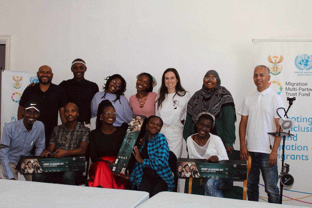 AdonisMusati's tweet photo. We are grateful to have been involved in a three day training session last week, hosted by the International Organisation for Migration, looking at tools to assist with documenting the experiences and realities of respective communities. https://t.co/Q3gRI0Eqhk