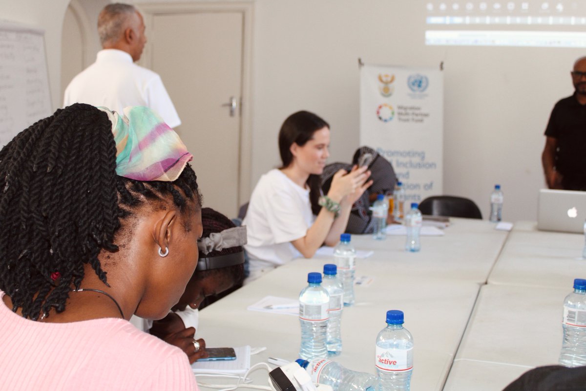 AdonisMusati's tweet photo. We are grateful to have been involved in a three day training session last week, hosted by the International Organisation for Migration, looking at tools to assist with documenting the experiences and realities of respective communities. https://t.co/Q3gRI0Eqhk