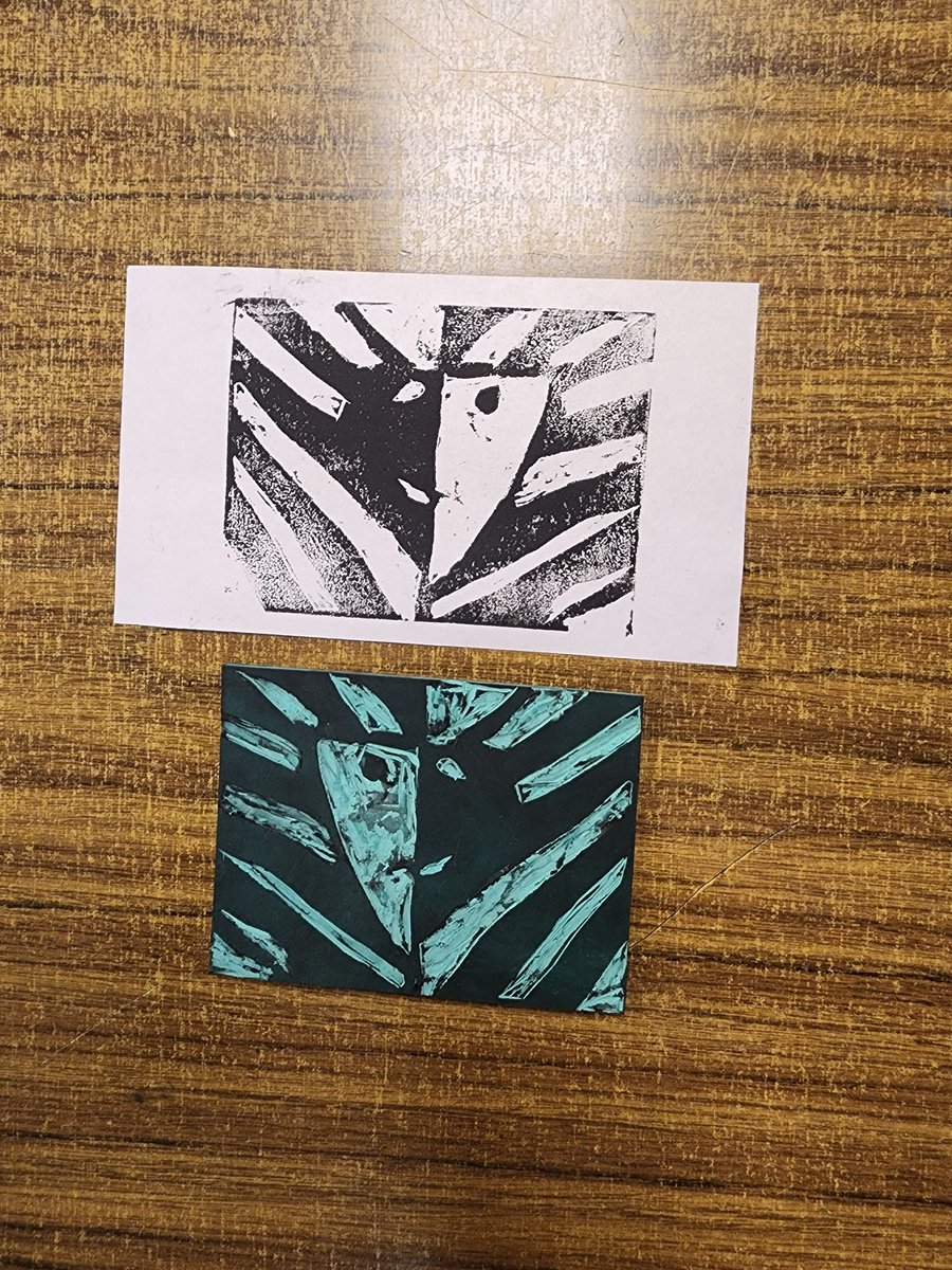 RHL_Inspire's tweet photo. Yesterday, the Gr 6s made some amazing stamp art. #rhlinspires https://t.co/T5Iy52HgH5
