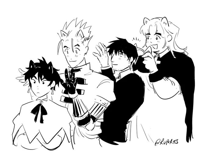 im LATE but cat day… 🐈 
