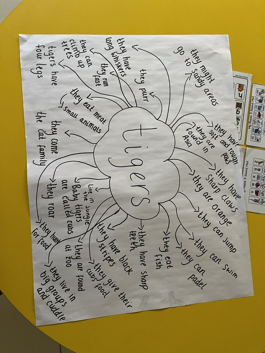 missdaisyeyfs's tweet photo. We are beginning our non fiction topic in literacy based on tigers and other animals. I was shocked with how much my class could think of about tigers! #eyfs #literacy https://t.co/gawRyQ9mbL