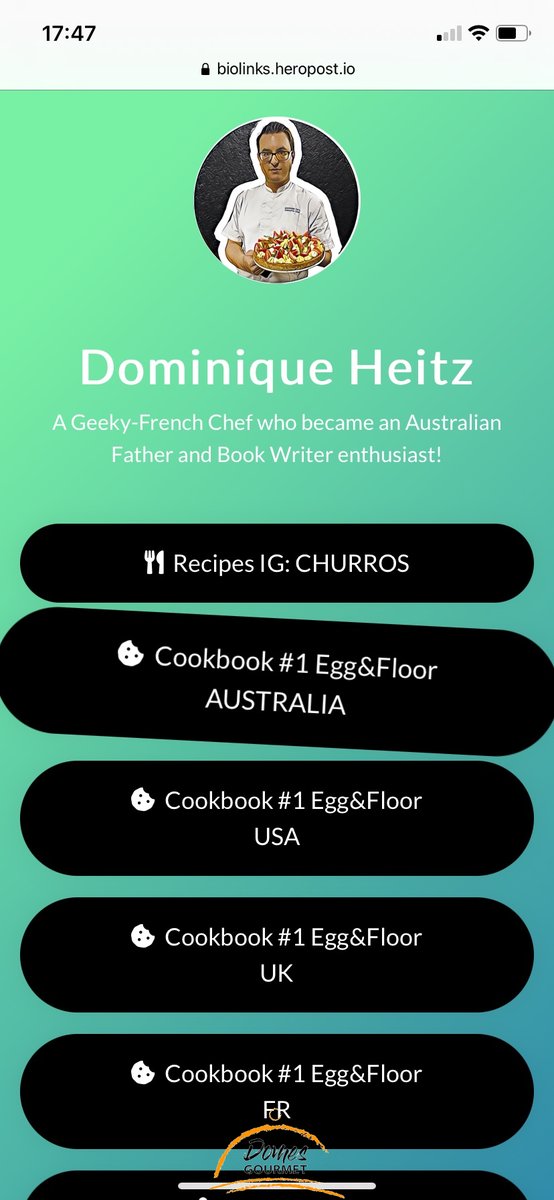 cheftipex's tweet photo. LINKINBIO 
All links in one place:
Latest book, promo, giveaway, if I do a cover contest or a new article... 
Free #recipes or #promocodes to save money
Click now ↩
https://t.co/qfqSLjcmrD

#chef
#cookbook
#writer
#foodie
#epicurean
#gourmandattitude https://t.co/tzPJ0iovyo