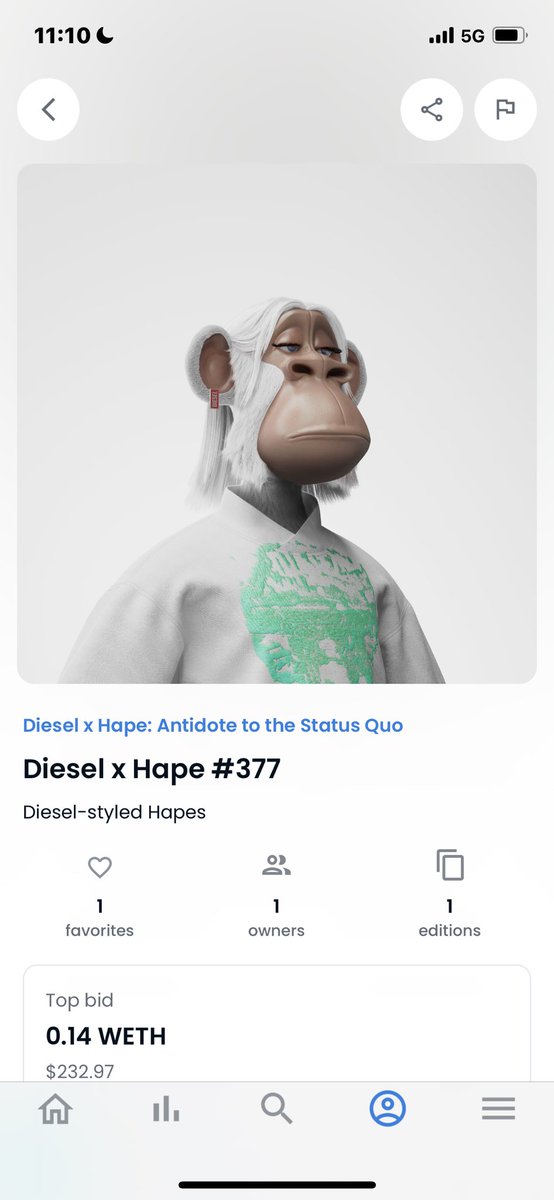 1Lylow's tweet photo. @HAPEsocial #hapereveal
My #17 hape 🙌🏽🙌🏽 https://t.co/AfJ36EaOTC