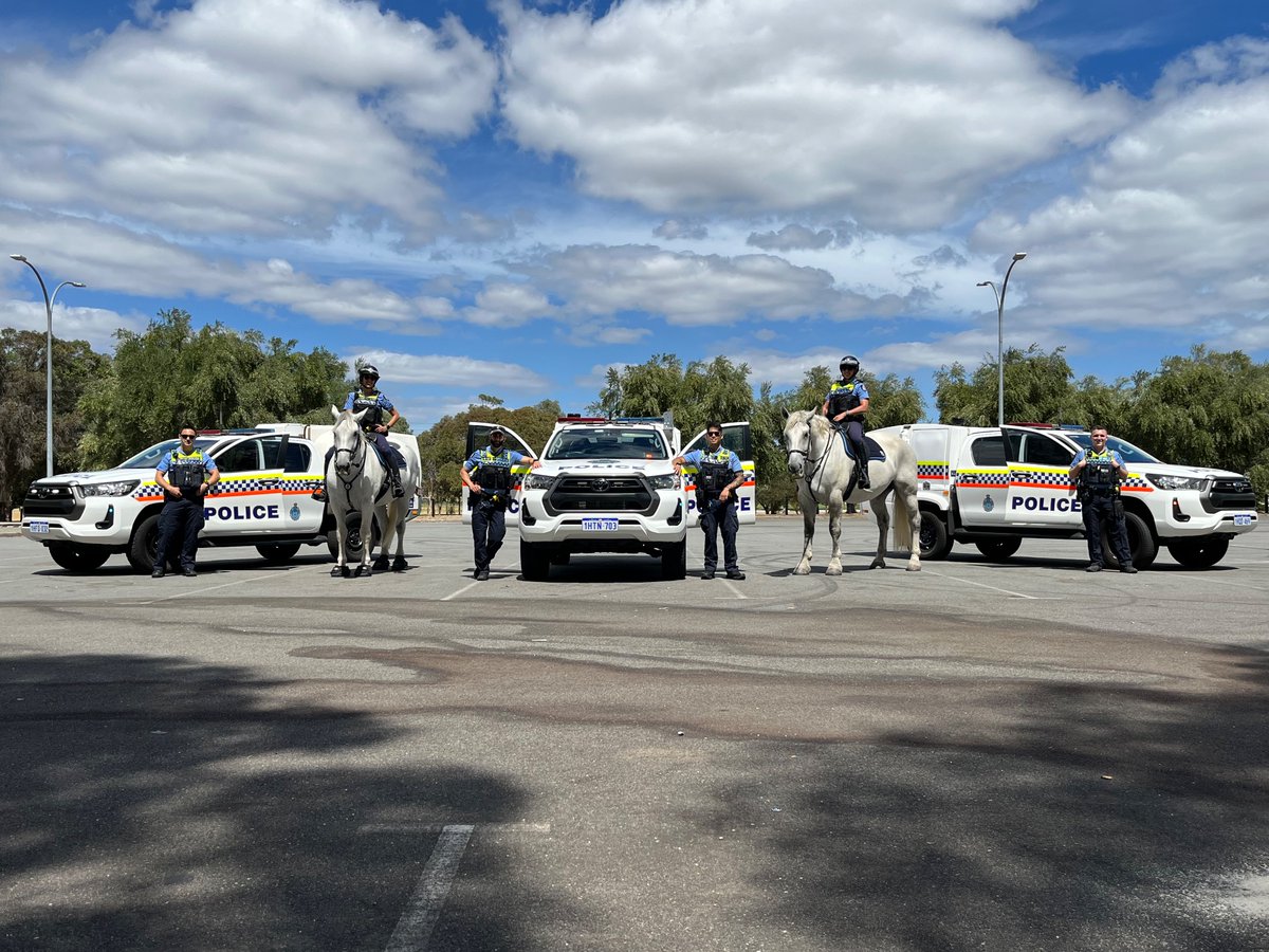 WA Police Force Mounted tweet media
