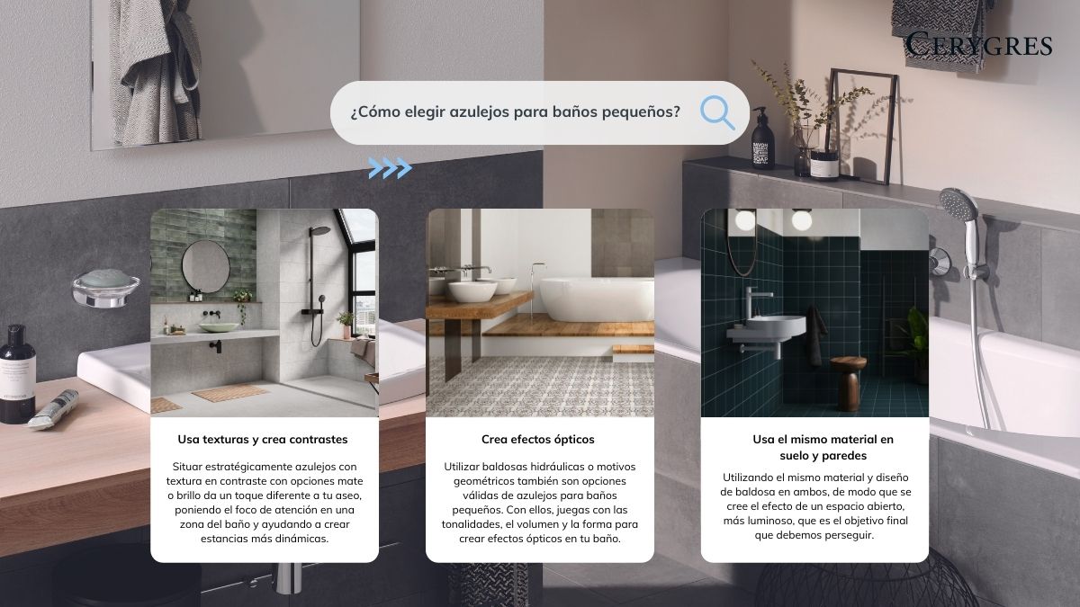 cerygres's tweet image. ¿A la caza de nuevos azulejos para tu baño?🛀🔎

¿Hay tantas opciones que no sabes ni por donde empezar?

¡No te preocupes! ➡️➡️ Aquí te llevamos las últimas tendencias en decoración de baños.

¿Qué opción te parece más interesante? ¡Te leemos!