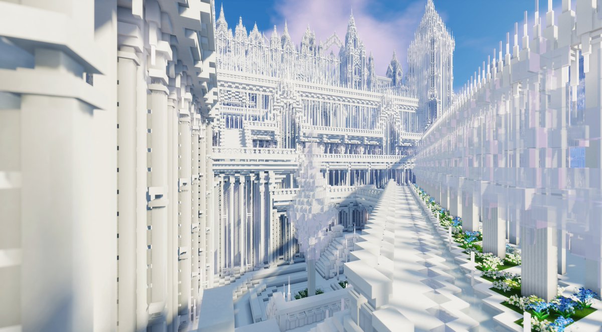 nocolorsky's tweet photo. Minecraft
🔹🔸白城世界🔸🔹
旧ワールド リソパ変更後
連なる白い城
#マインクラフト #マイクラ建築 #白城世界
#Minecraft #Minecraftbuild #artMinecraft https://t.co/Kx3sCSfOl1