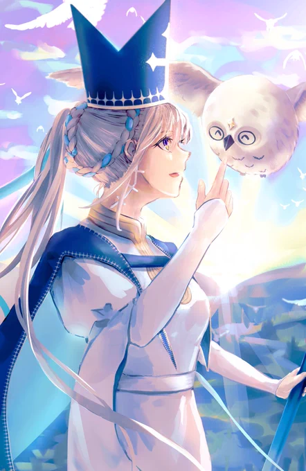 トンビと仲良くヨハンナ #FGO 