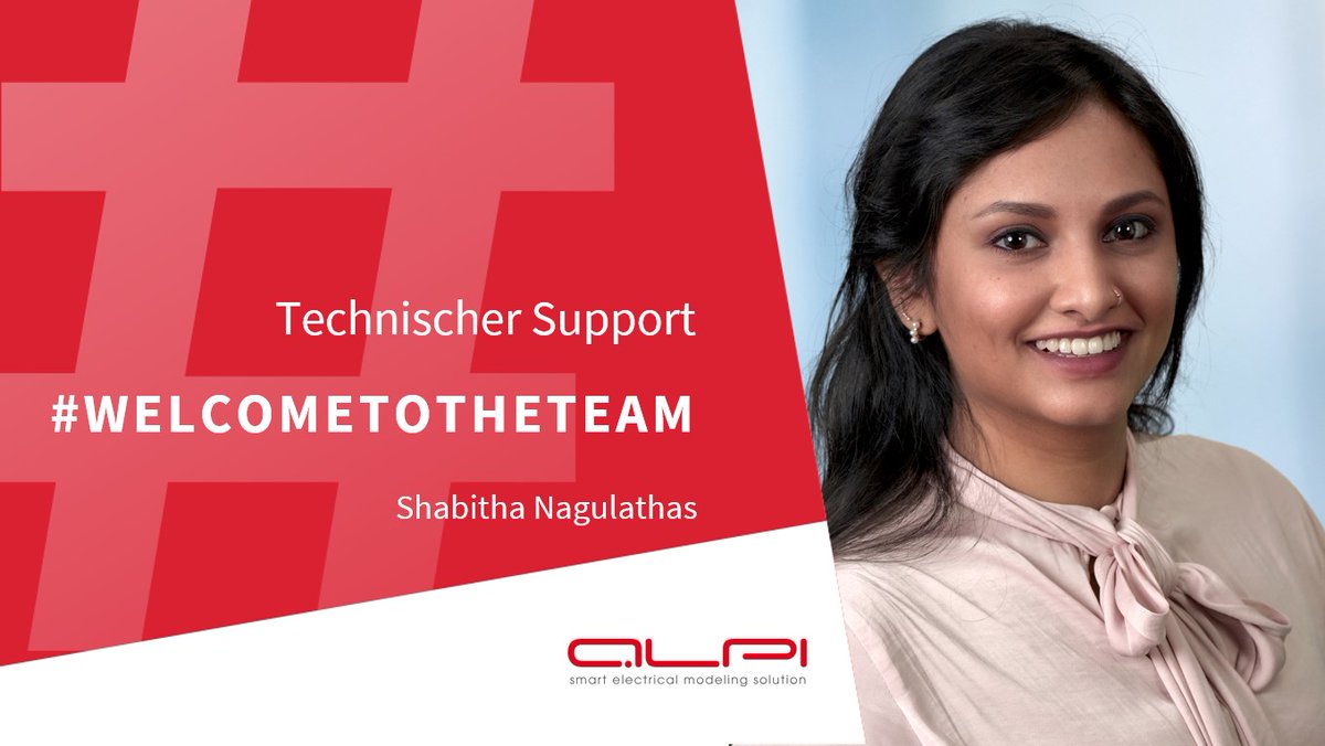 ALPI_GmbH's tweet photo. #WillkommenImTeam! 💐

Wir freuen uns, Shabitha Nagulathas im technischen Support begrüßen zu dürfen!
Sie ist technische Systemplanerin &amp; bringt mehrjährige Erfahrung aus #Planungsbüros mit, insbesondere auch Kenntnisse von #AutoCAD &amp; DiaLux. 

Wir wünschen ihr einen guten Start! https://t.co/z1ntMyplMs