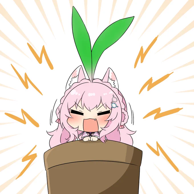 マンドラゴラ! #こよりすけっち 