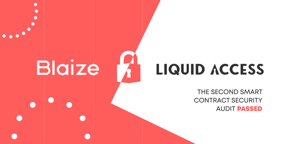 BlaizeSecurity's tweet photo. We are delighted to announce that @liquidaccess_ passed the second #BlaizeSecurity smart contract #audit and gained a fantastic score – 9.9 out of 10 🤩
Read about both audits in the #LiquidAccess case on the #Blaize blog ⤵️
https://t.co/tB68FSdKAM https://t.co/GuT0cYMCNb