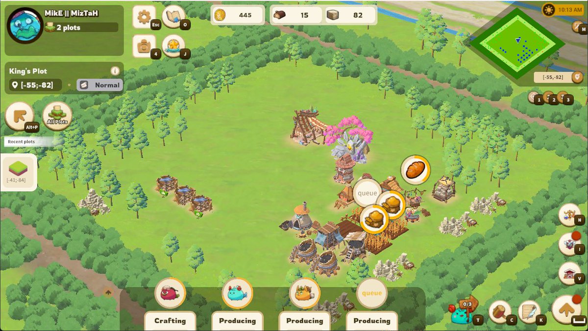 MikeMiztah's tweet photo. Day 2: Clean up and Build

Here's the latest update of my #AxieHomeland ☺️
Pushing to Altar 3 upgrade today! 
Lets go!

@edumock @Jihoz_Axie @Hantao 
#BuildBuildProgram https://t.co/H1XjLy4EVu
