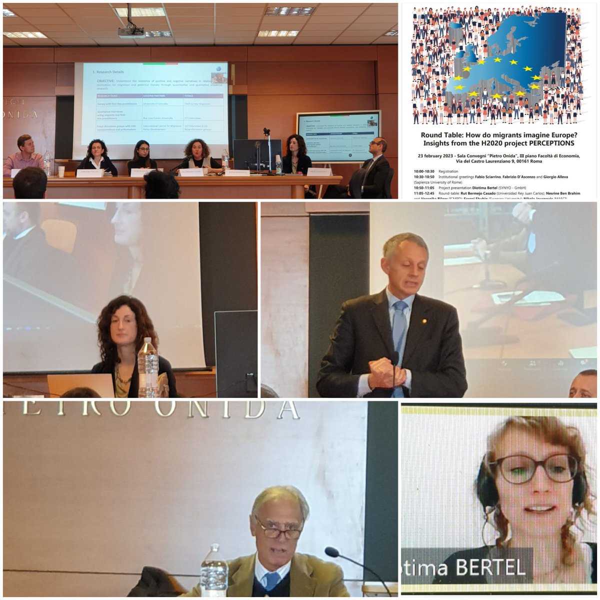 🔊Start round table results #Project #EU #H2020 #Perceptions #Sapienza