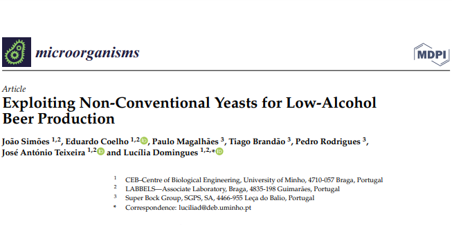 DominguesLab's tweet photo. Our recent research paper focused on "Exploiting non-conventional yeasts for low-alcohol beer production" is now online!
Read the full article here: https://t.co/v6rHyYWCgF
#nonconventional #yeast #beer #fermentation https://t.co/1ySJqcBtkY