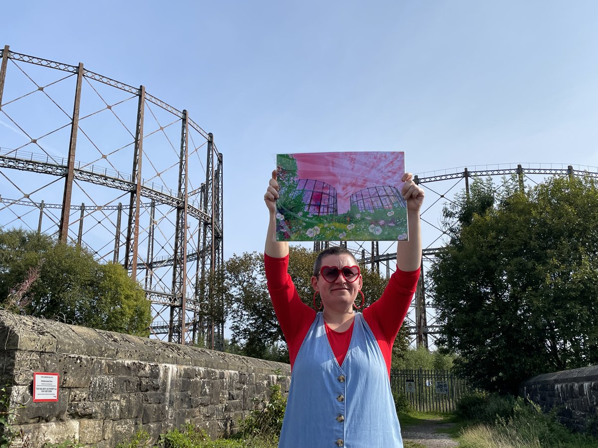 PaintsPylons's tweet photo. Anniesland Gas Works, in Cats favourite, pink! 

Available over on the PaintsPylon website. ✨
#Glasgow #paintspylon #anniesland #annieslandgasworks https://t.co/GI2ZKG4nyM