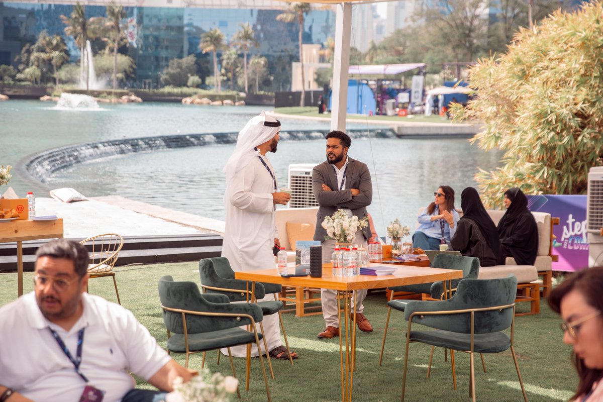 stepconference's tweet image. .@DIC_Community&apos;s tech lounge looking great 😍
#Step2023