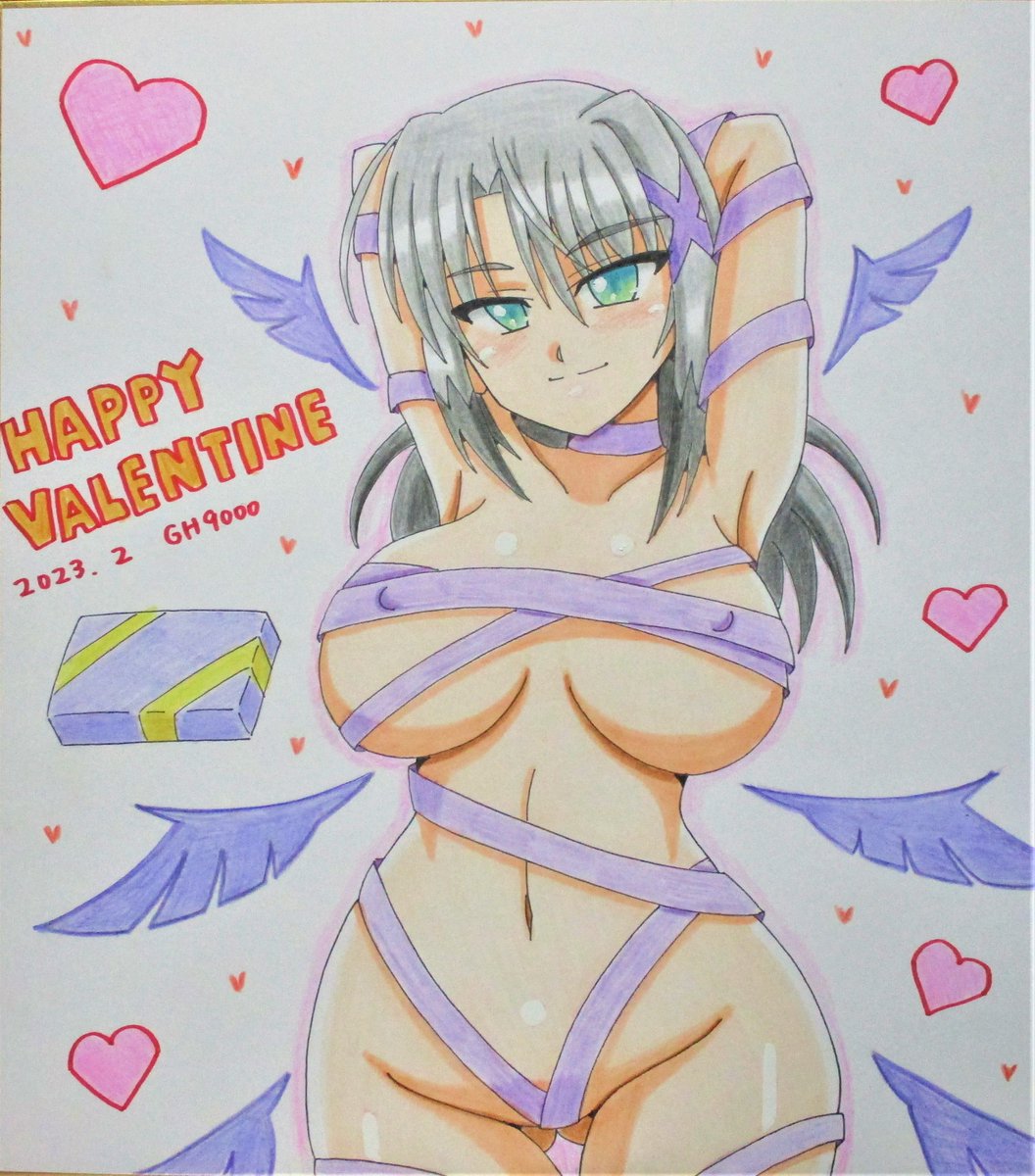 (告知)
今週末の2月25日(土)21:00よりピクスぺにてイラスト色紙の頒布を行います!
今回はバレンタインデーをテーマにしたちょっとえっちな裸リボンシリーズとなります。よろしければチェックしてみて下さい😊
通販(pictSPACE) https://t.co/fOLQMKb9qe 