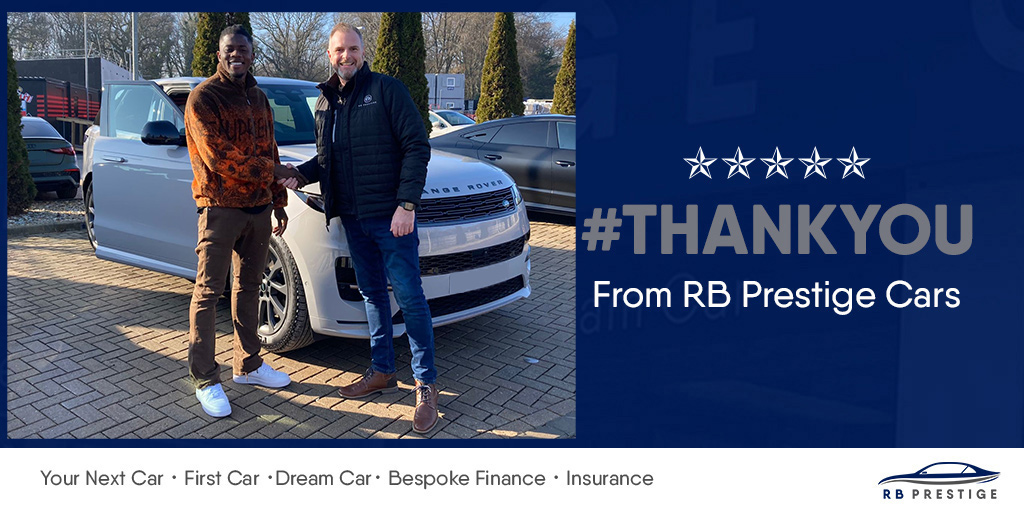 rbprestigeltd's tweet photo. Now, this #landrover #rangerover #sport #dynamic #se is certainly an unforgettable #dreamcar! A huge RB Thank You, Salisu, for placing your trust in Rob and the team to supply you with your #perfectnextcar... and what a car it is! #firstcar #nextcar #dreamcar #prestigeforall https://t.co/9awWxNU4Aj