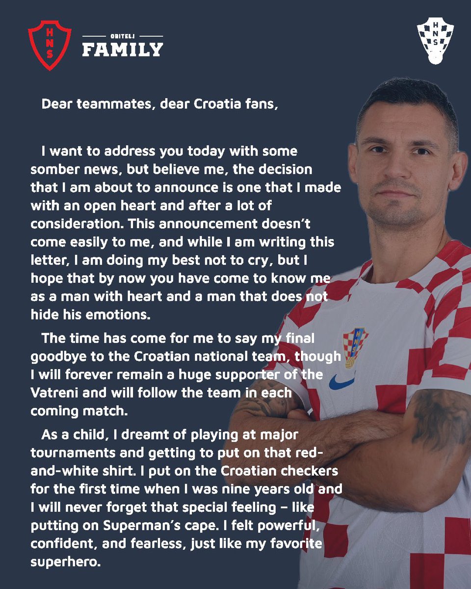 Dejan06Lovren's tweet photo. Thank you @HNS_CFF for everything! 

Forever in my heart. ❤️🙏🏼 https://t.co/GSebjeEKK8