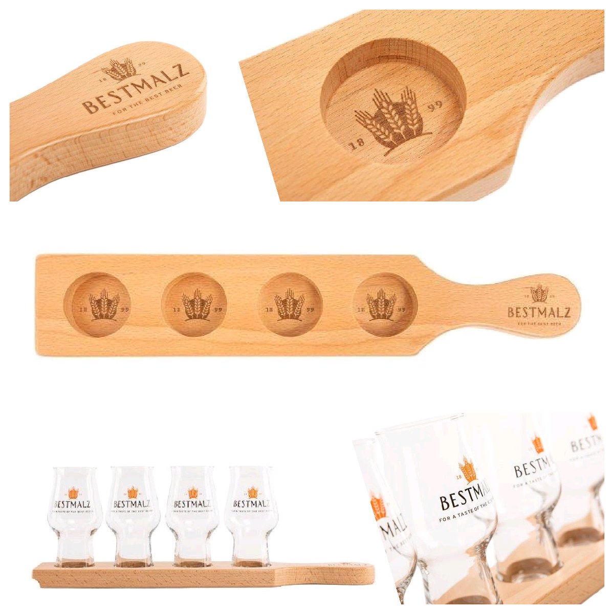 BESTMALZ_DE's tweet photo. BESTer #Biergenuss: Holt euch unser Craft Beer Paddle.
https://t.co/46qr1Gleqv
#Biertasting #Bierglas https://t.co/UImW7wUtsb