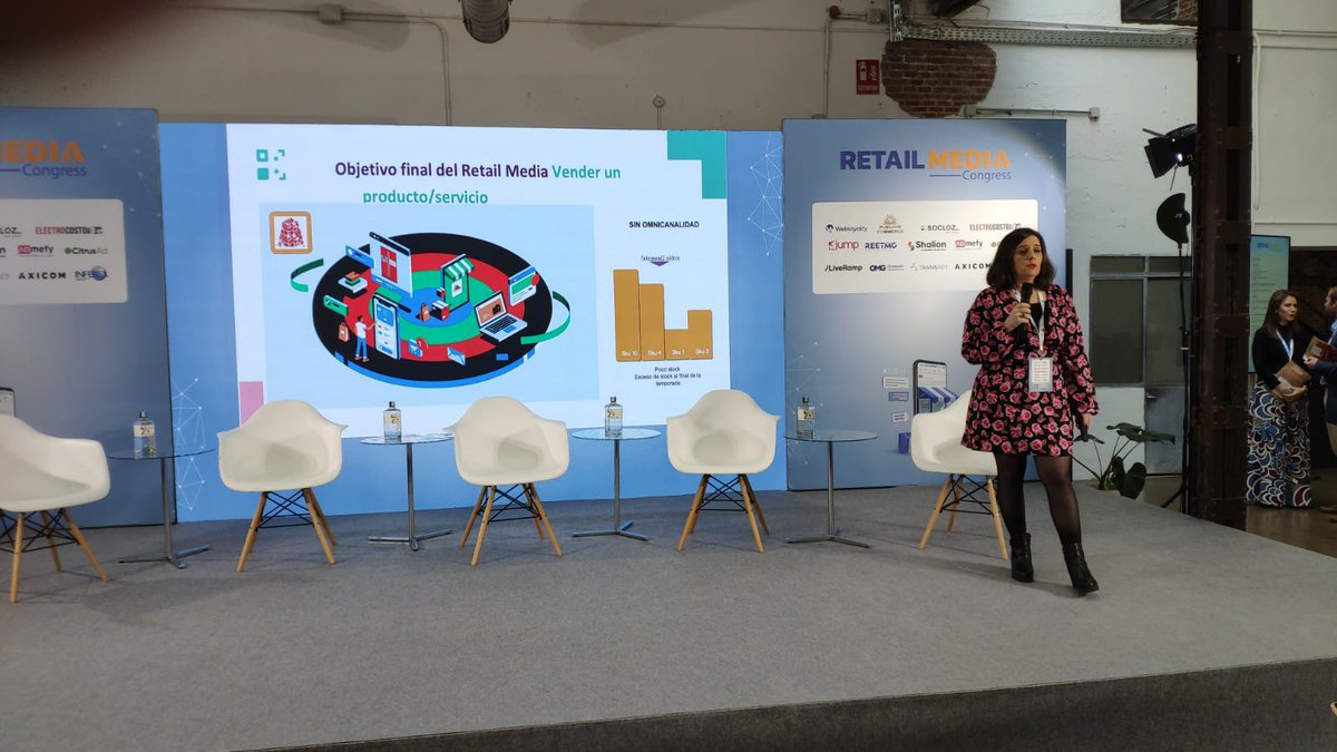 💥  Mar Villanueva, Chief Business Officer - Spain de <a href="/Socloz_ES/">SoCloz España</a>, nos habla sobre el #sofware que ofrecen y la #omnicanalidad en su ponencia 'La experiencia #Omnicanal que estabas esperando'.

#RetailMediaCongress