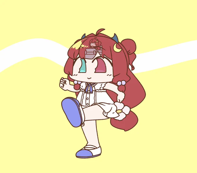 ロアちゃんの中のロアちゃんロアちゃんはいつだったかに電気信号に動かされてるて言ってたけど、実は自分の中にもう1人の自分が操縦してて、寝る時に自分が充電されてたら!頭の中はどうなってるか気になるねロアちゃんにリラックス電気信号を〜 #ロアート 