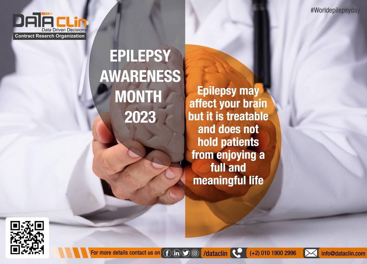 _DataClin_'s tweet photo. Join us to raise #epilepsy awareness this month. Let's keep working together towards a future where we overcome stigma, create awareness and show some love and support for people living with epilepsy. #DataClin https://t.co/C1A6CJa9Vq