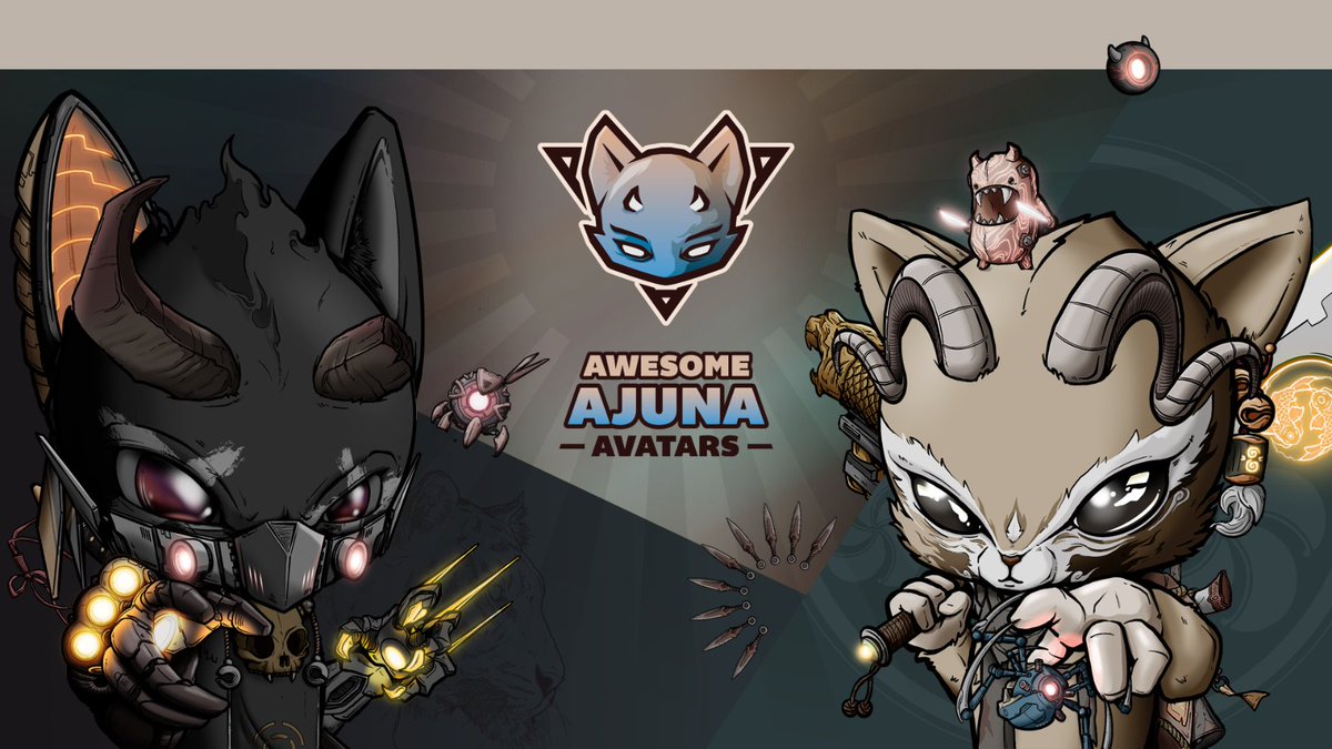 AjunaNetwork's tweet photo. Season 1 of the Awesome Ajuna Avatars is slowly coming to an end and we couldn't be more proud of our community 🧡
🦊 1000+ Players
🦊 1000+ Legendaries
🦊 16K+ Avatars
🦊 300K+ Mints https://t.co/w0hKLUxPwn