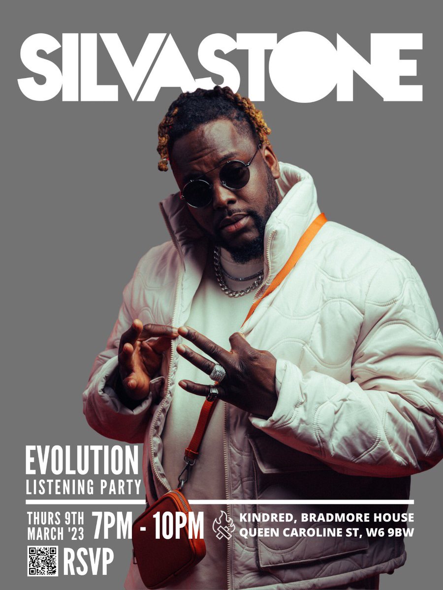 AfroboxLIVE's tweet photo. Join the talented artist/producer @Silvastonebeats as he previews his forthcoming new music project, “Evolution”. Thursday 9th March at Kindred, London. RSVP for your free invite here https://t.co/FbVQtDSWcj https://t.co/FqOrh1ZqF1