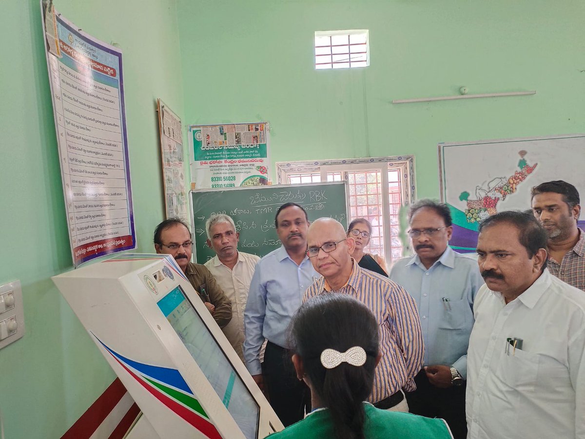 Commissioner of Agriculture, Andhra Pradesh (@ap_agriculture) on Twitter photo Today Sri Gopala Krishna Dwivedi, IAS Chief Commissioner RBK and Principal Secretary (A&C) has visited to Bheemunicheruvu RBK of Narayanavanam Mandal, Puttur subdivision of Tirupati Dist and interacted with farmers and RBK staff. Today Sri Gopala Krishna Dwivedi, IAS Chief Commissioner RBK and Principal Secretary (A&C) has visited to Bheemunicheruvu RBK of Narayanavanam Mandal, Puttur subdivision of Tirupati Dist and interacted with farmers and RBK staff.