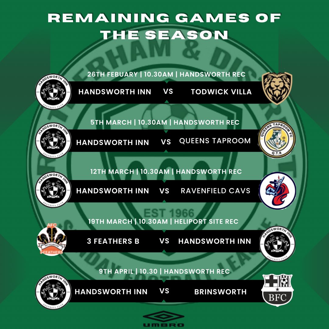 Handsworth Inn FC tweet media