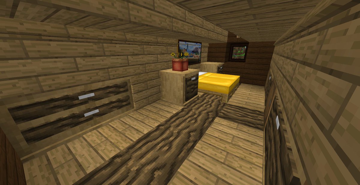 Largo2106's tweet photo. Petit chalet sur le serveur #TanaisieV3 de ma @hedgythe1 

#Minecraft https://t.co/Zt2tO08Xly