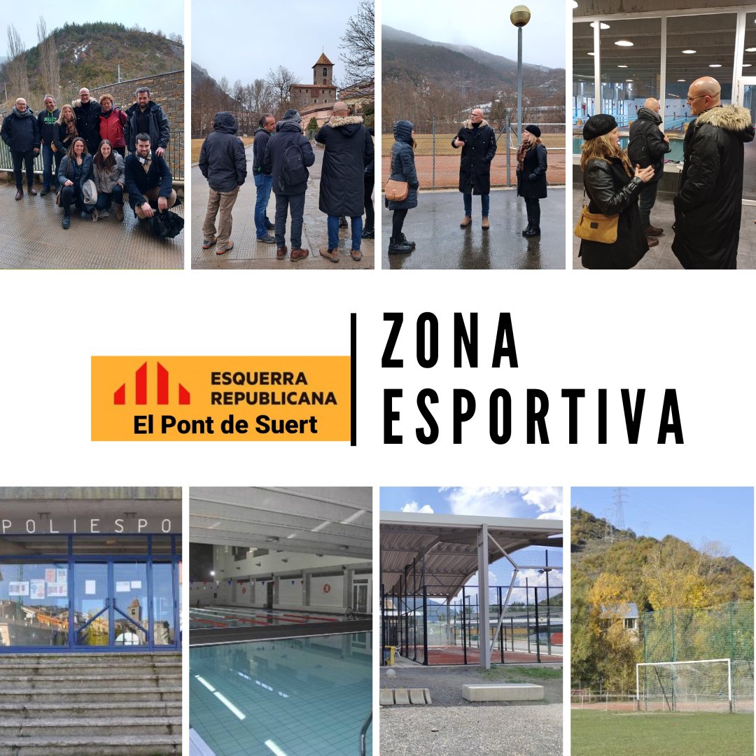 Visita a la zona esportiva de Pont de Suert, amb la companyia de Raül Romeva. 
I vosaltres com creieu que ha de ser la zona esportiva?
#femelpontdesuert #elpontdesuertesesport