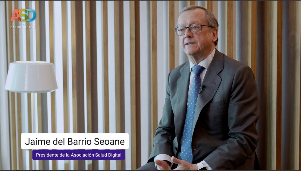 ASaludDigital's tweet photo. #VIDEO |  "La transformación digital en salud va más lenta de lo que se quisiera debido a falta de formación y liderazgo en el sector". 

Este es uno de los muchos titulares que nos deja @jaime_delbarrio en este vídeo. 
#VIIIJornadaASD 

📺https://t.co/0iKJZ2OOpv https://t.co/2Ugb3YdqG3