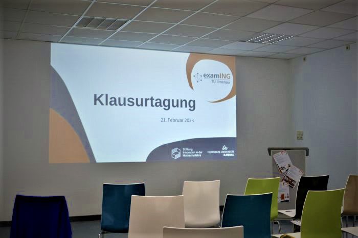 Die Klausurtagung von #examING2021 am 21.02.2023 - ein spannender Tag mit allen Projektteilnehmer:innen, Vorträgen, Workshops, intensivem Wissensaustausch und vielen Anregungen für die Zukunft des Projektes!
<a href="/inno_lehre/">Stiftung Innovation in der Hochschullehre</a> <a href="/TU_Ilmenau/">TU Ilmenau</a>