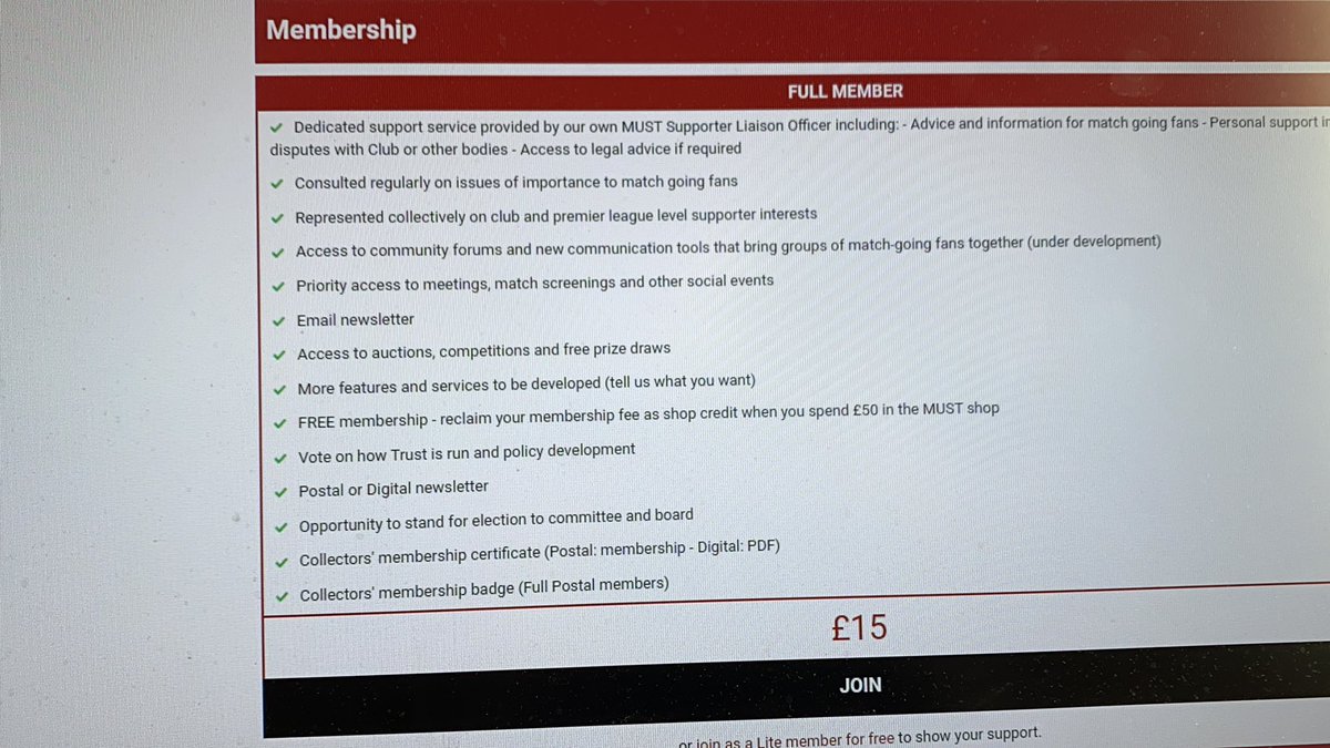 Tomufc20's tweet photo. So @MU_ST are charging a profiting from their fake supporters group 
@The__1958 dont make money of fans and that’s why you can’t trust MUST , dirty rats have been in bed with the glazers and don’t care about fans 
FUCK MUST 
They aren’t a supporters trust 
Maybe a Liverpool trust https://t.co/vIvSMF0XyT