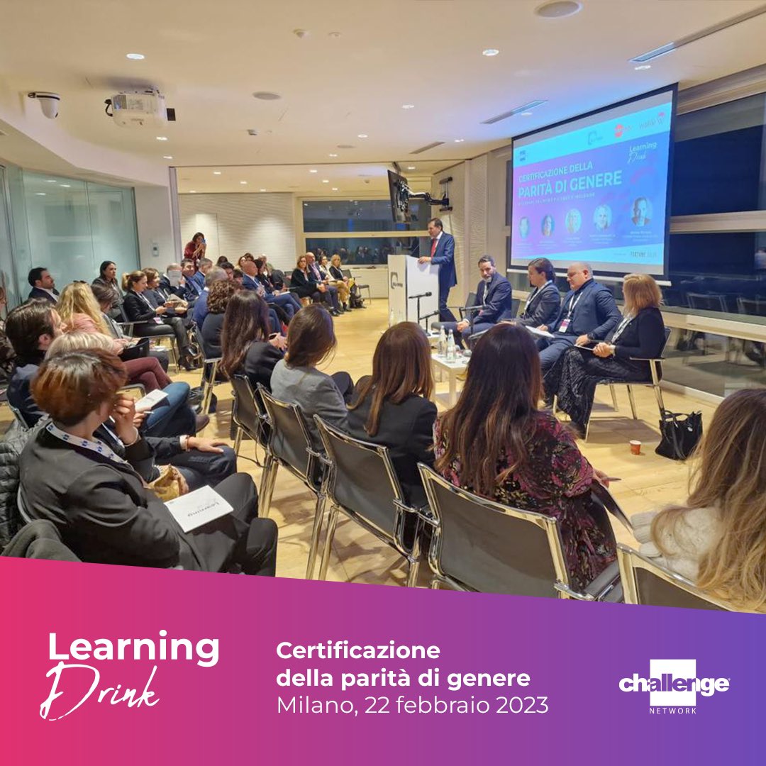 challengentwrk's tweet photo. Qualche scatto dal nostro #LearningDrink milanese, il primo in questo 2023. Un evento dedicato al tema della #GenderEquality e alle azioni concrete intraprese dalle aziende italiane post PNRR. Grazie a tutti i partecipanti e ai nostri sponsor e partner! https://t.co/TWcsUnAsXx