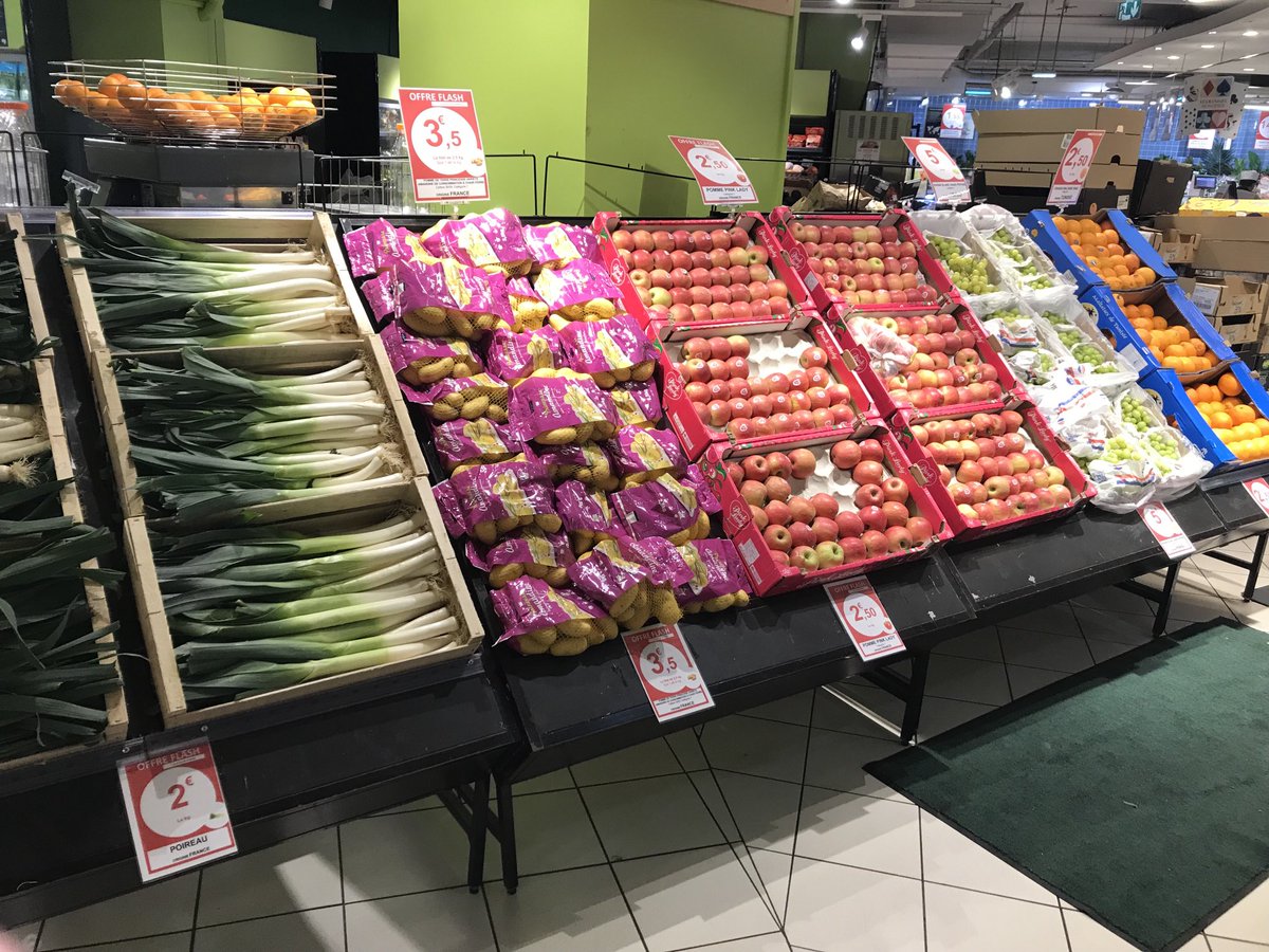 Banx on Twitter "Terrible shortage of fresh fruit and veg in Paris