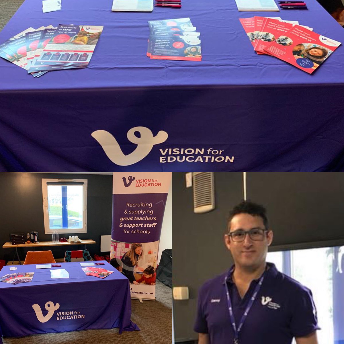 Reece and Danny are at the Ibis hotel, Chesterfield from 10am - 3.30pm today.  Come along to discuss supply and permanent opportunities in your area.  For any further information just drop us a call on 0114 2435555 #education #supply #visionforeducation