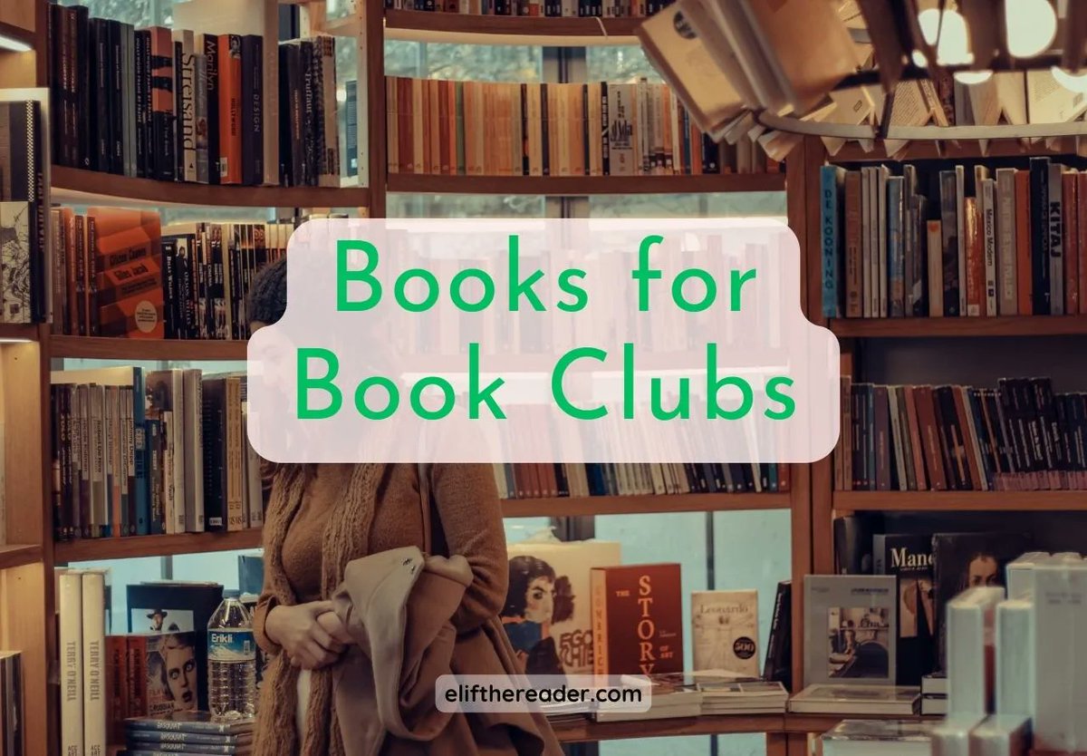 elifthereader's tweet photo. 10 Interesting Books for Book Clubs
https://t.co/oHrZG9i7xh
#bookclub #booklist #bookclubchoice https://t.co/wHiFu9C7IG