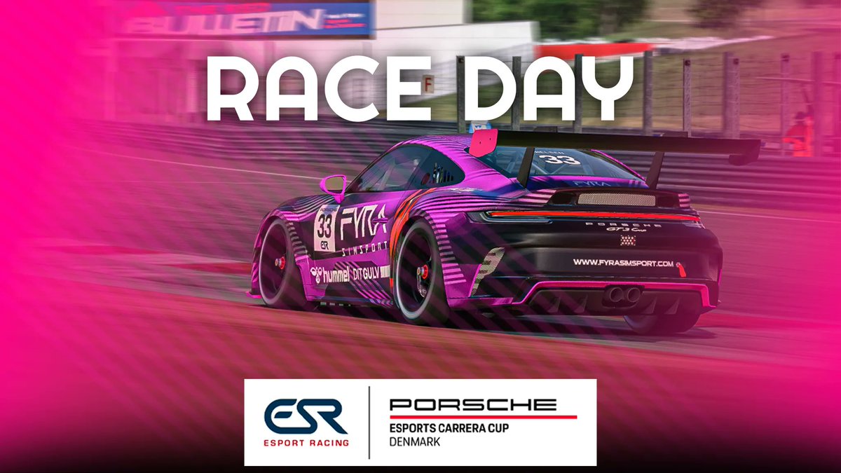 Tonight, we're back for the Porsche Esports Carrera Cup Denmark, this time on the smooth and fast Road America, a perfect place for Kevin Nielsen to defend his championship lead 🔥

📺 Twitch: buff.ly/3lONCX9
📺 YouTube: buff.ly/3lYoDRm